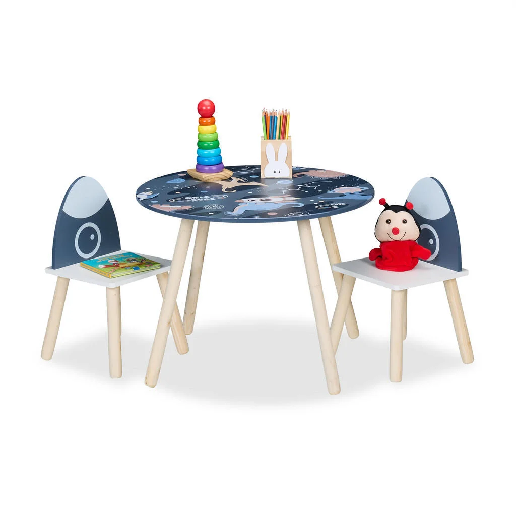 SET Multicolor 3-piese masă copii 2 scaune SET Multicolor 3-piese masă copii 2 scaune