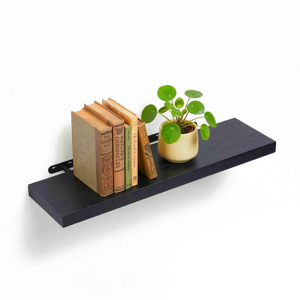 RAFT Negru MDF 80 cm RAFT Negru MDF 80 cm