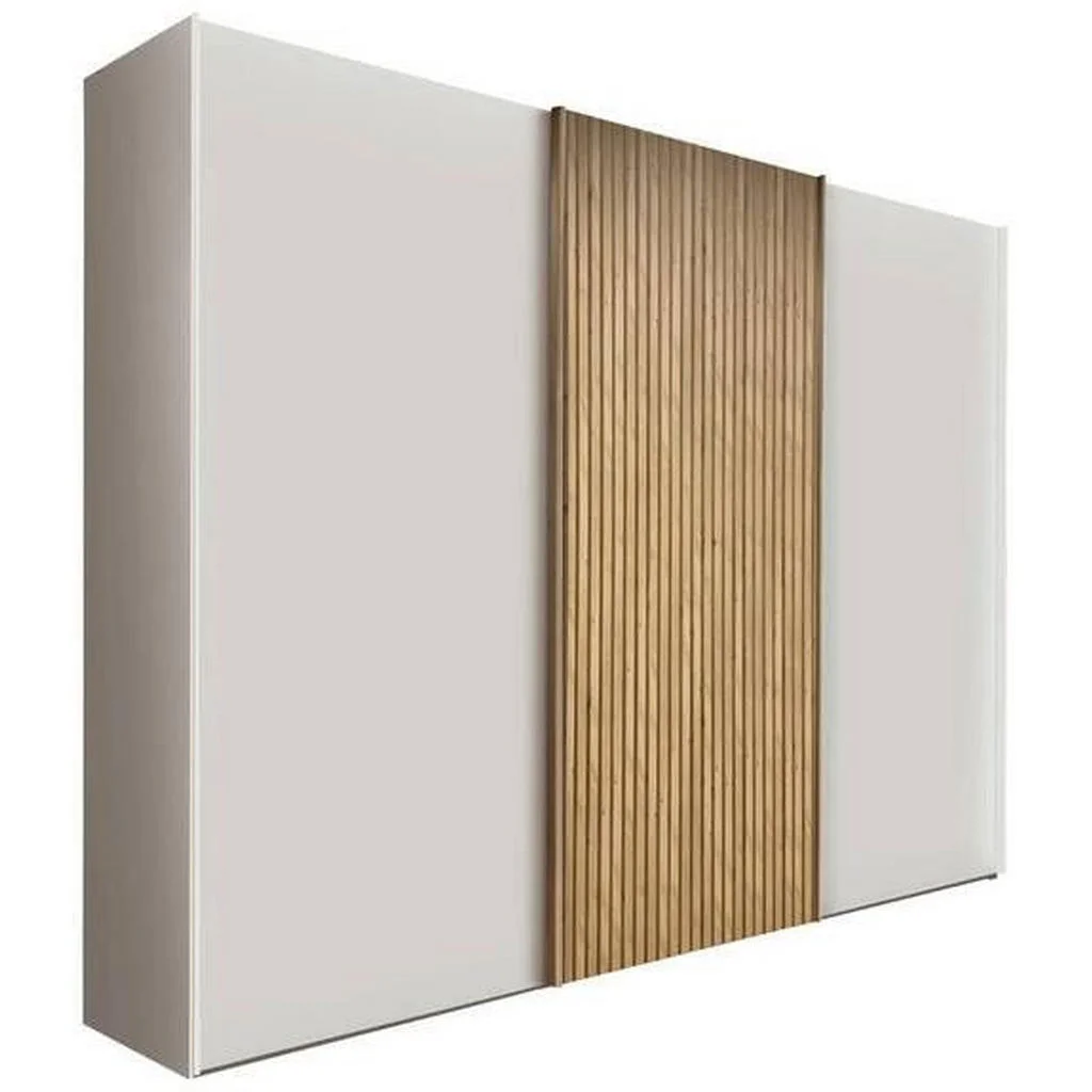 Dulap Cu Uși Culisante, 222,6/216/67 cm, alb Dulap Cu Uși Culisante, 222,6/216/67 cm, alb