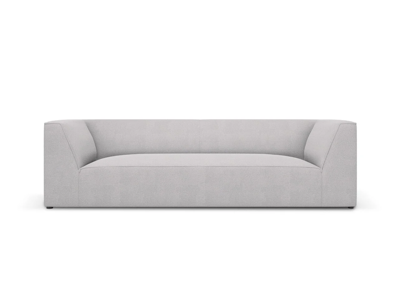Canapea 3 locuri, Ruby, Micadoni Home, BL, 232x93x69 cm, poliester, gri deschis Canapea 3 locuri, Ruby, Micadoni Home, BL, 232x93x69 cm, poliester, gri deschis