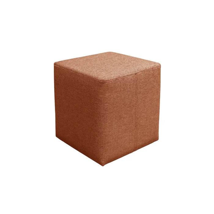 Taburet ROKA, caramiziu, 35x35x38 cm