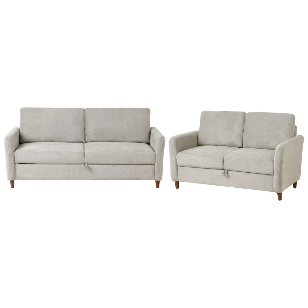 SET CANAPELE cu 5 locuri textil gri Mare SET CANAPELE cu 5 locuri textil gri Mare