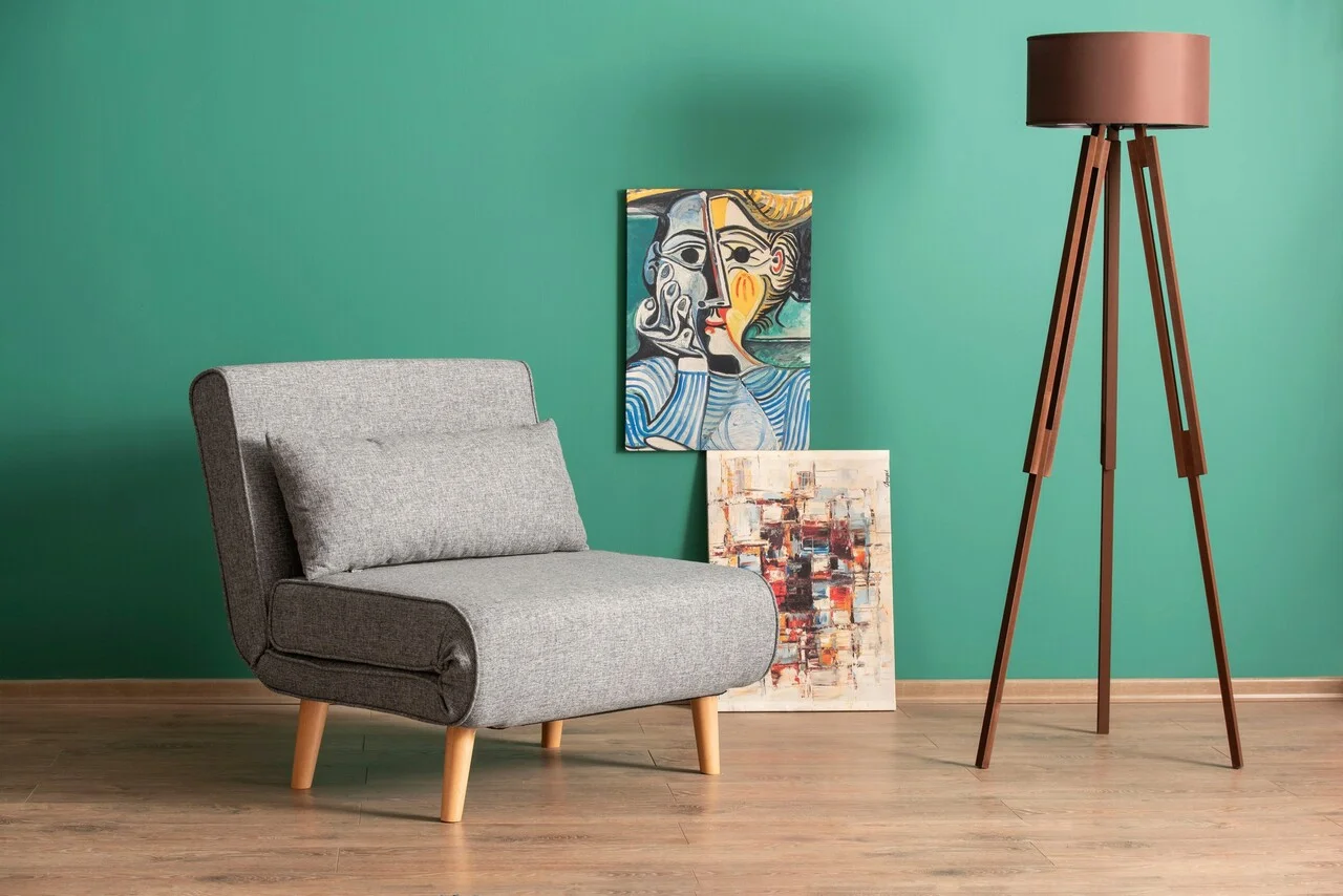 Fotoliu extensibil, Atelier del Sofa, 859FTN2330, Gri deschis Fotoliu extensibil, Atelier del Sofa, 859FTN2330, Gri deschis