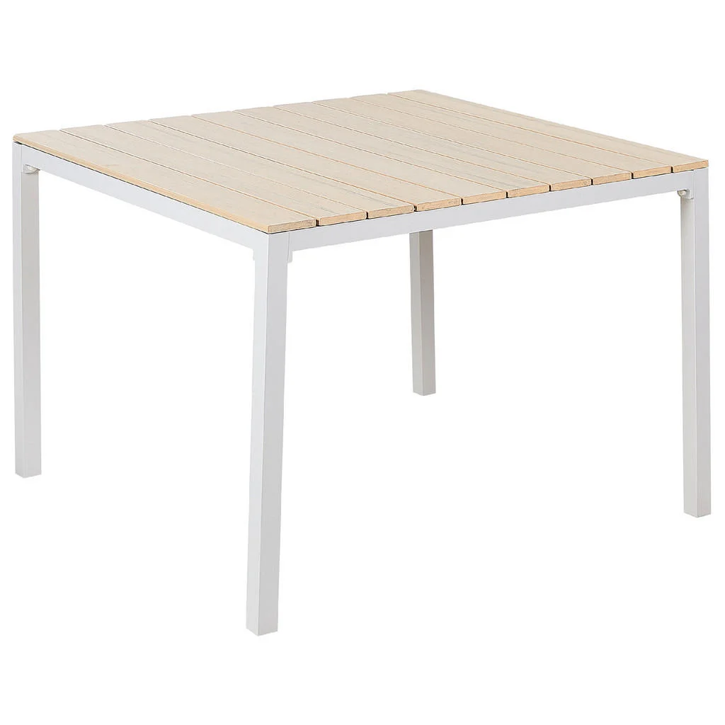 MASĂ DE GRĂDINĂ lemn sintetic bej 95/95 cm Prato MASĂ DE GRĂDINĂ lemn sintetic bej 95/95 cm Prato