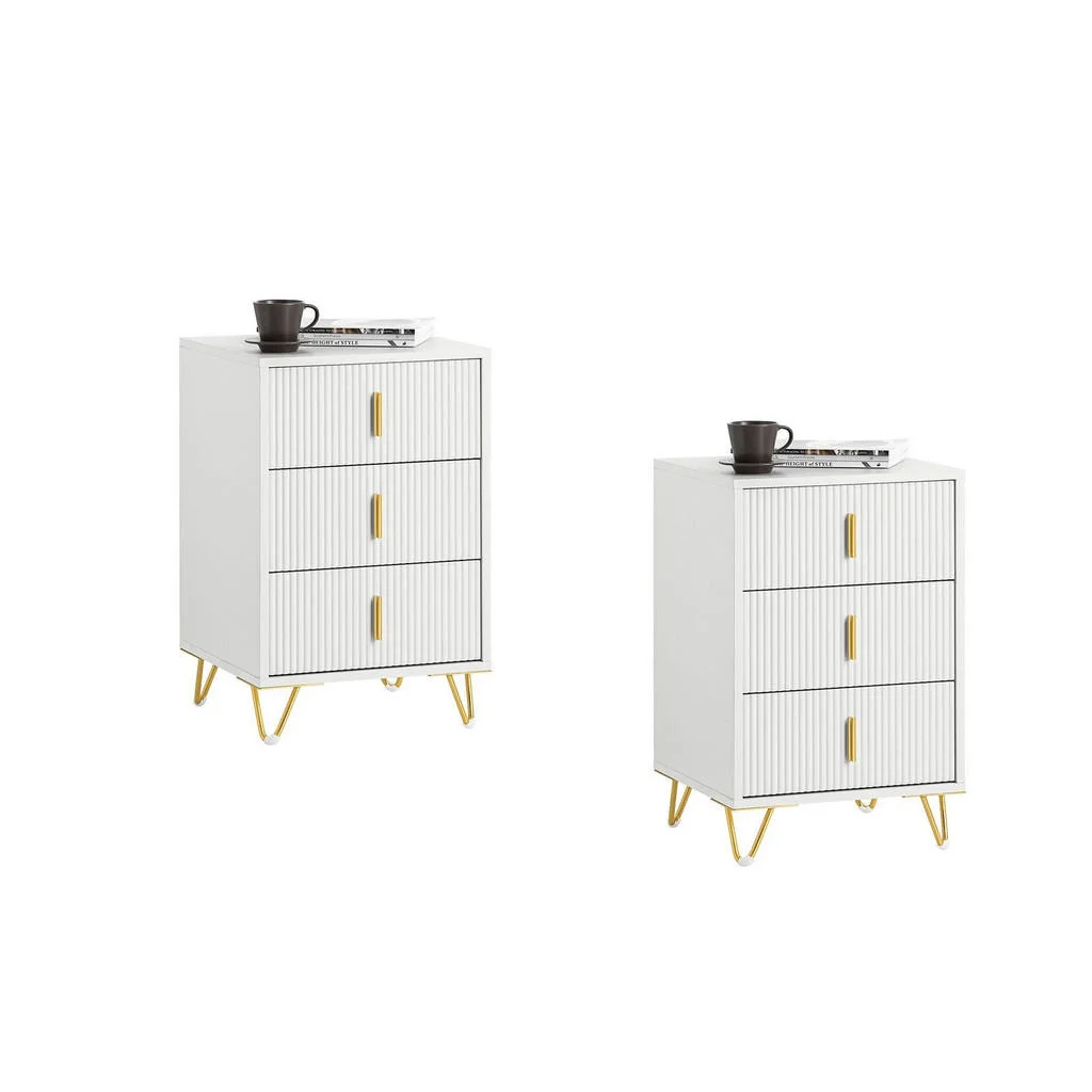 NOPTIERĂ cu 3 sertare, design modern NOPTIERĂ cu 3 sertare, design modern