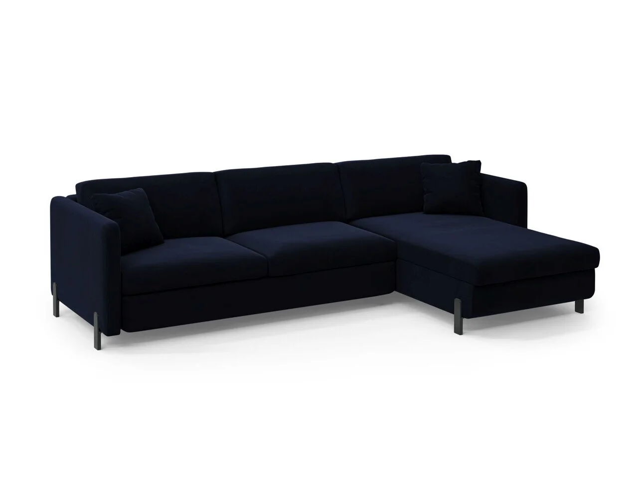 Coltar extensibil dreapta 5 locuri, Gloria, Micadoni Home, 286x170x88 cm, catifea, albastru regal Coltar extensibil dreapta 5 locuri, Gloria, Micadoni Home, 286x170x88 cm, catifea, albastru regal