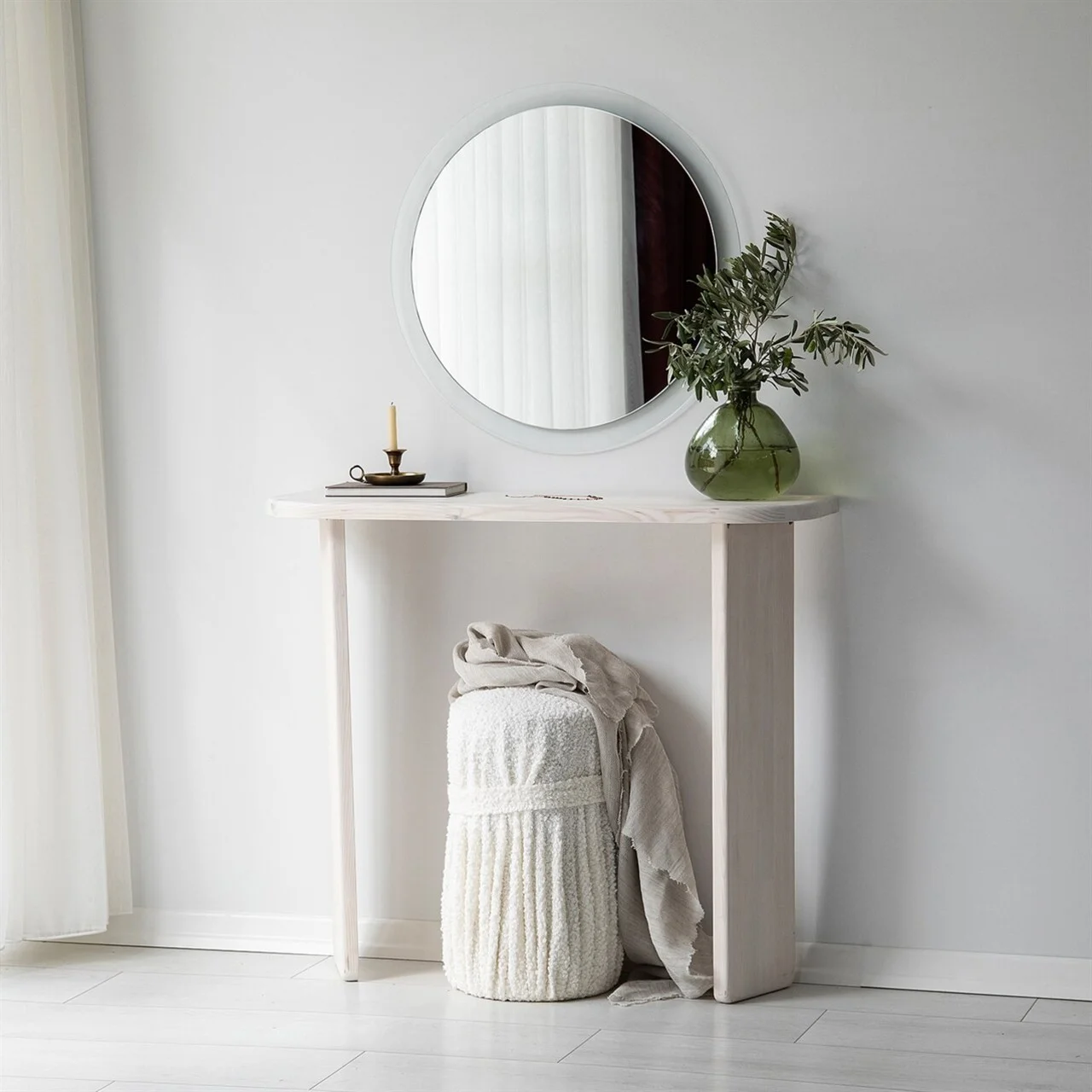 Dulap, Hanah Home, Ikigai, 100x90x30 cm, Alb Dulap, Hanah Home, Ikigai, 100x90x30 cm, Alb