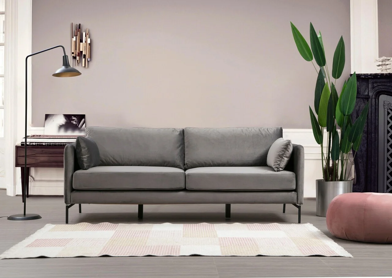 Canapea 3 locuri, Atelier del Sofa, 560ARE1313, Gri Canapea 3 locuri, Atelier del Sofa, 560ARE1313, Gri