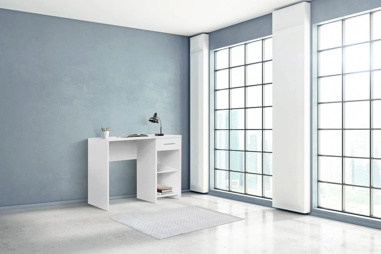 Birou, Hanah Home, Cms-505-Bb-1, 90x75x52 cm, Alb Birou, Hanah Home, Cms-505-Bb-1, 90x75x52 cm, Alb