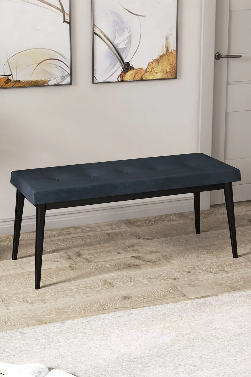 Banca, Hanah Home, Arwen Bench, Antracit / Negru Banca, Hanah Home, Arwen Bench, Antracit / Negru