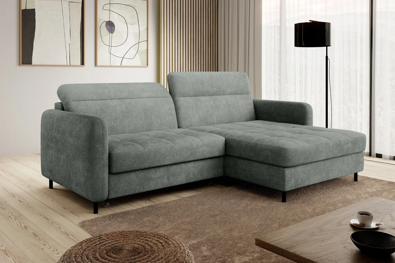 Coltar extensibil dreapta 3 locuri ELTAP, RT-100TOU, Gomsi, 228x165x100 cm, lemn/poliester, verde Coltar extensibil dreapta 3 locuri ELTAP, RT-100TOU, Gomsi, 228x165x100 cm, lemn/poliester, verde
