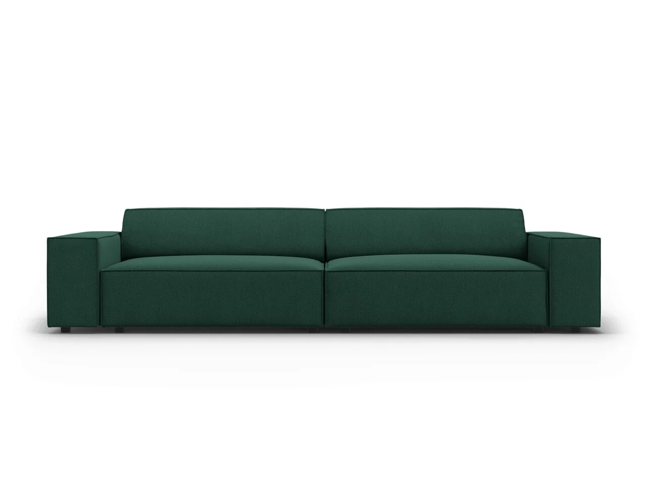 Canapea 3 locuri, Jodie, Micadoni Home, BL, 204x102x70 cm, poliester, verde Canapea 3 locuri, Jodie, Micadoni Home, BL, 204x102x70 cm, poliester, verde