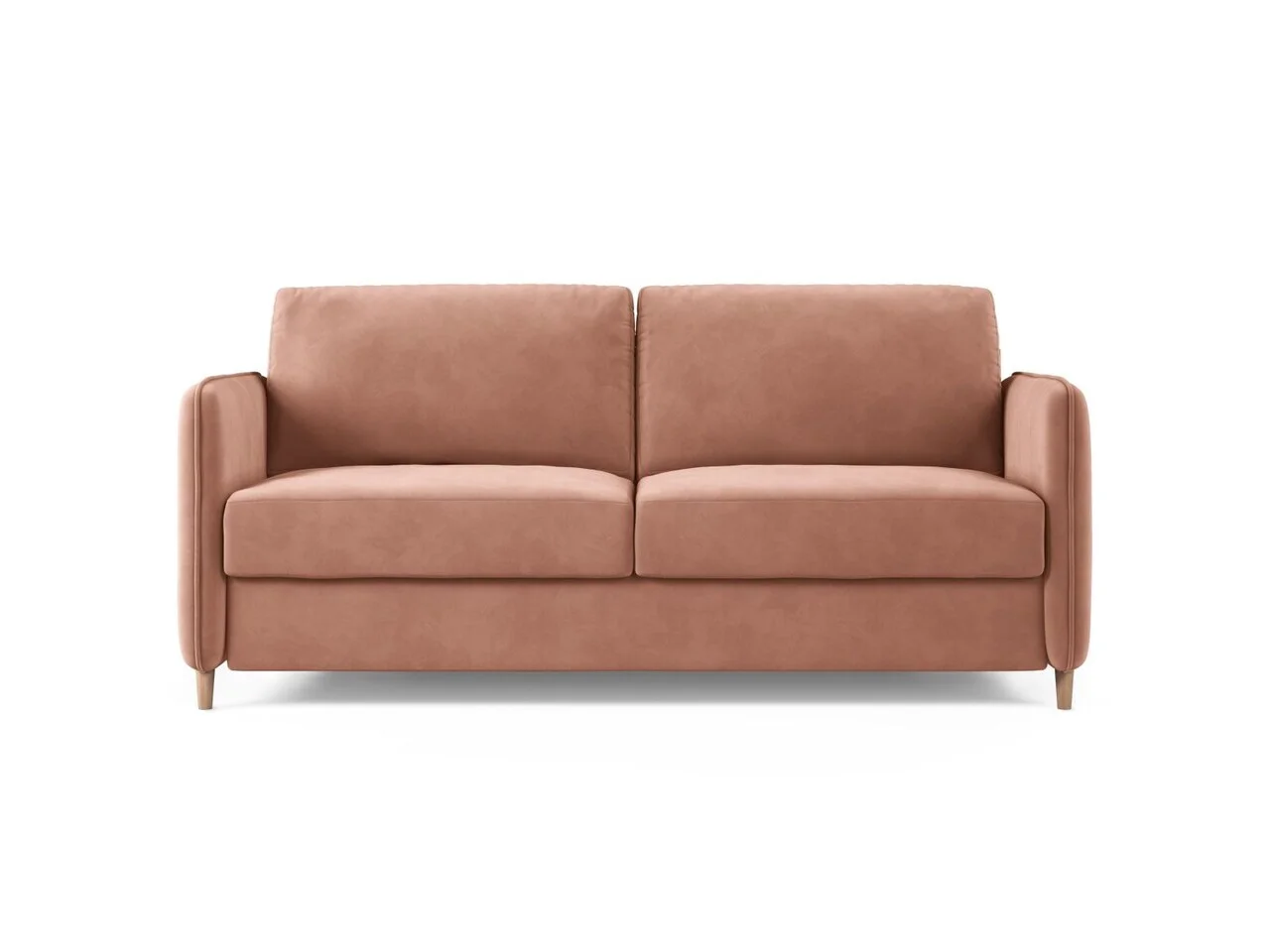 Canapea extensibila 3 locuri, Simo, Micadoni Home, 184x102x95 cm, catifea, roz Canapea extensibila 3 locuri, Simo, Micadoni Home, 184x102x95 cm, catifea, roz