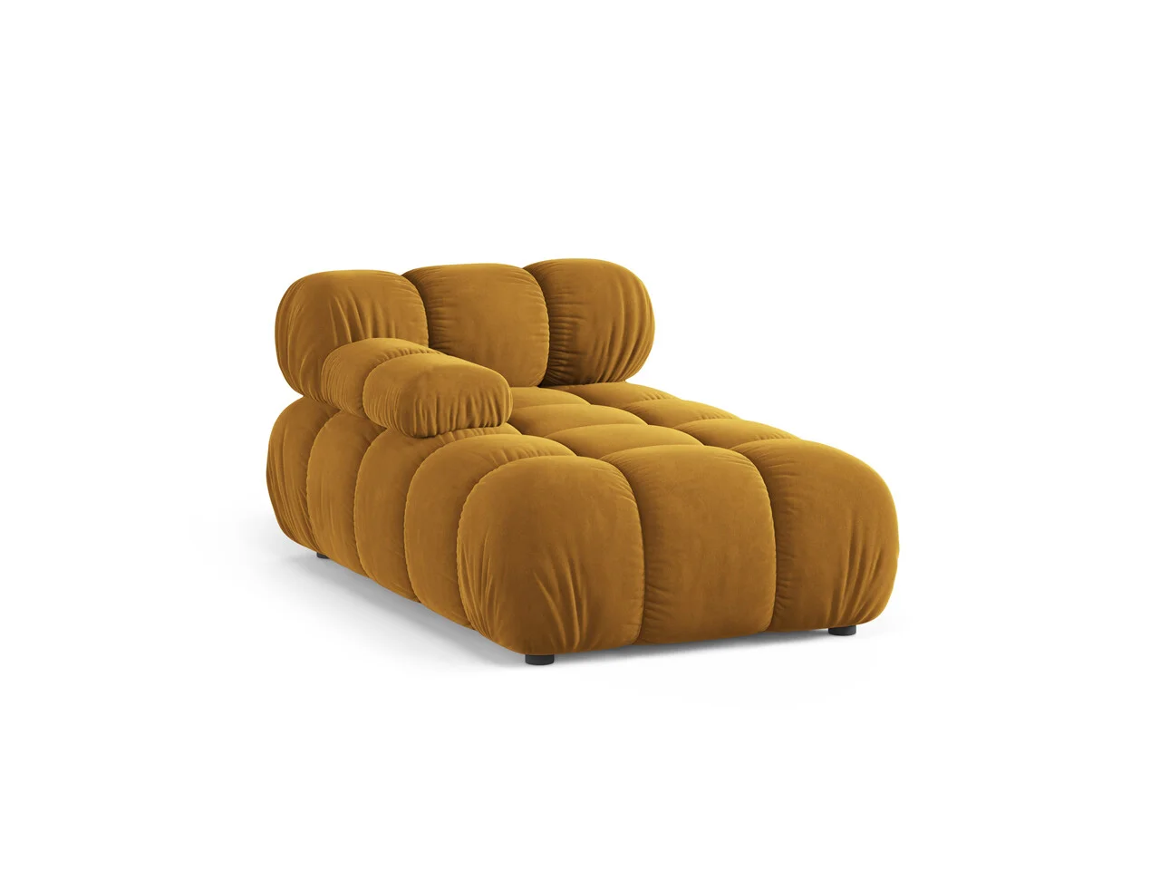 Sezlong living stanga 1 loc, Bellis-51, Micadoni Home, 155x94x70 cm, catifea, galben Sezlong living stanga 1 loc, Bellis-51, Micadoni Home, 155x94x70 cm, catifea, galben