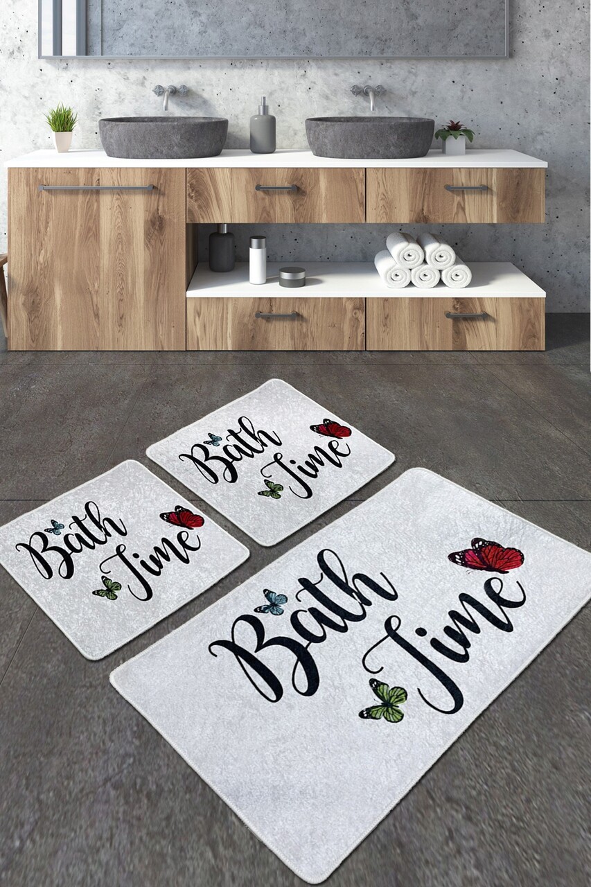 Set covorase de baie, L'essentiel Maison, Amalfi Djt, Poliester, Multicolor Set covorase de baie, L'essentiel Maison, Amalfi Djt, Poliester, Multicolor