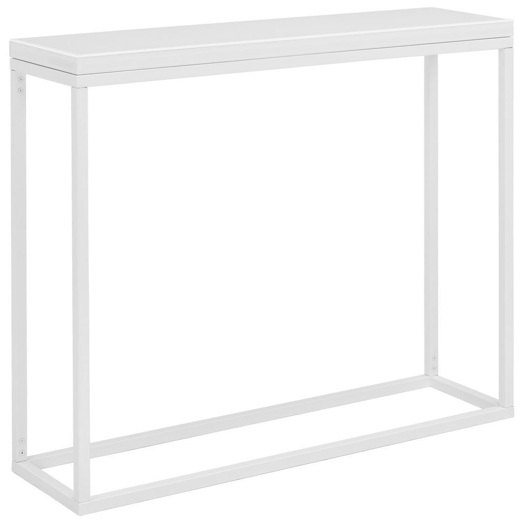 Masă Tip Consolă din metal, sticlă, material pe bază de lemn, 90/25/74 cm Masă Tip Consolă din metal, sticlă, material pe bază de lemn, 90/25/74 cm