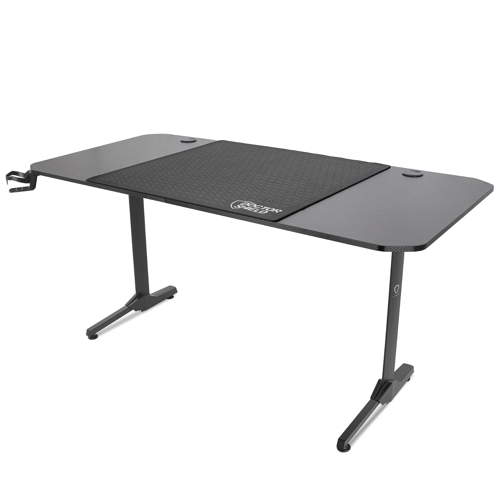 Birou Gaming, Dr.Shield EVO 2.0, 160 x 75 x 75 CM, Blat Fibra de Carbon, Mouse Pad Inclus Birou Gaming, Dr.Shield EVO 2.0, 160 x 75 x 75 CM, Blat Fibra de Carbon, Mouse Pad Inclus