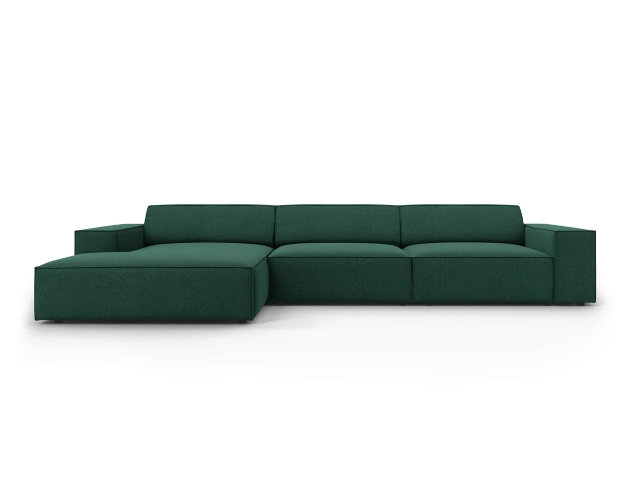 Coltar stanga 4 locuri, Jodie, Micadoni Home, BL, 284x166x70 cm, poliester, verde Coltar stanga 4 locuri, Jodie, Micadoni Home, BL, 284x166x70 cm, poliester, verde