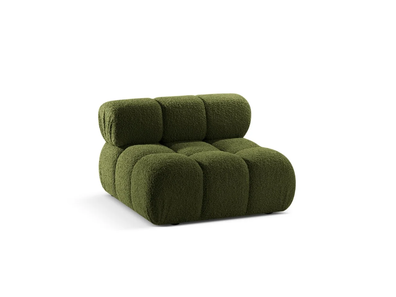 Modul pentru canapea, 1 loc, Bellis-213, Micadoni Home, 94x94x70 cm, tesatura boucle, verde Modul pentru canapea, 1 loc, Bellis-213, Micadoni Home, 94x94x70 cm, tesatura boucle, verde