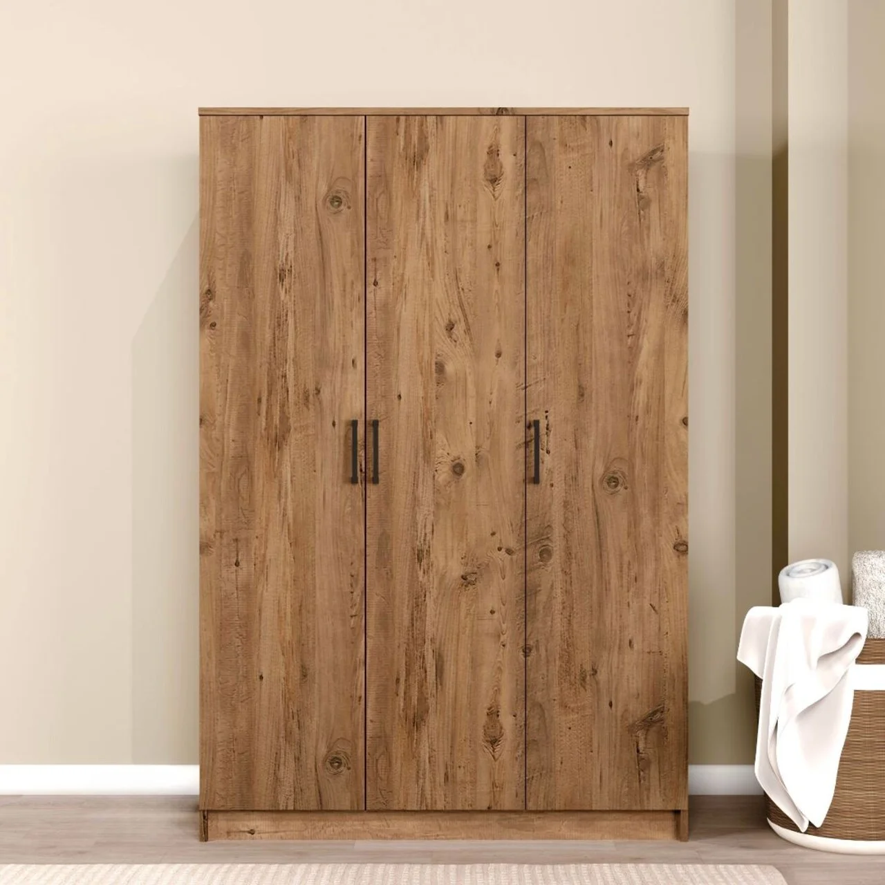 Dulap pentru haine, Hanah Home, Kardelen 1600-119, 120x180x51.8 cm, Maro Dulap pentru haine, Hanah Home, Kardelen 1600-119, 120x180x51.8 cm, Maro