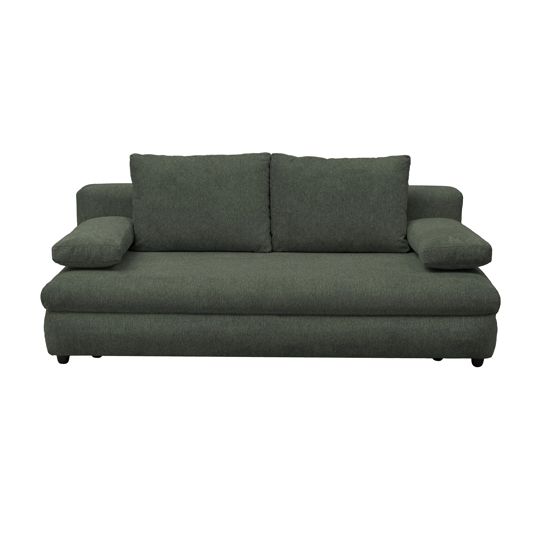Canapea extensibila OLIMP, 3 locuri, cu arcuri si lada depozitare, verde, 203x100x85 cm Canapea extensibila OLIMP, 3 locuri, cu arcuri si lada depozitare, verde, 203x100x85 cm