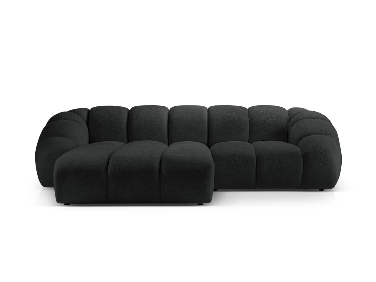Coltar stanga 3 locuri, Diana-192, Micadoni Home, 294x182x72 cm, catifea structurata, antracit Coltar stanga 3 locuri, Diana-192, Micadoni Home, 294x182x72 cm, catifea structurata, antracit
