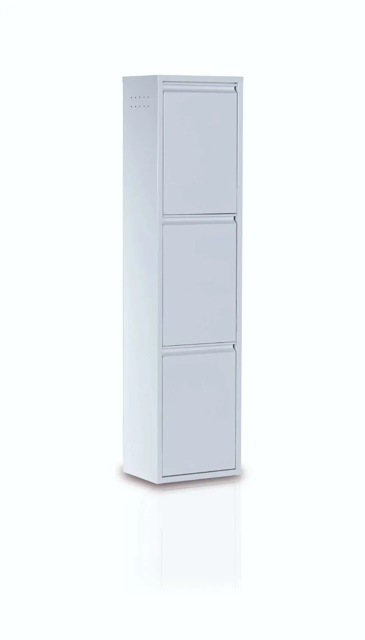 Dulap multifunctional, Hanah Home, Doplo 3, 33x136x25 cm, Metal, Alb Dulap multifunctional, Hanah Home, Doplo 3, 33x136x25 cm, Metal, Alb