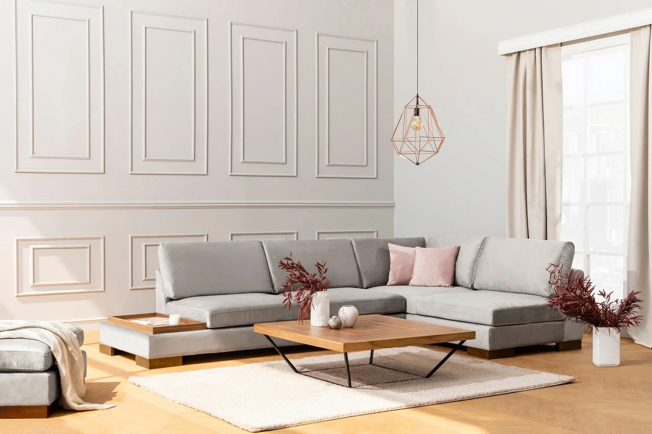 Coltar, Atelier del Sofa, 560ARE1155, Gri deschis Coltar, Atelier del Sofa, 560ARE1155, Gri deschis