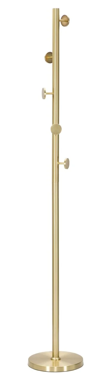Cuier Glamy, Mauro Ferretti, Ø 30x190 cm, fier, auriu Cuier Glamy, Mauro Ferretti, Ø 30x190 cm, fier, auriu