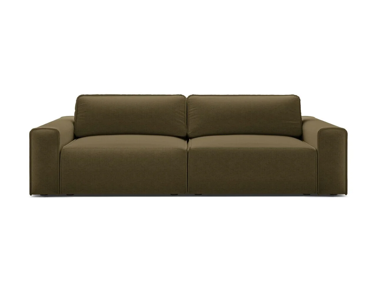 Canapea extensibila 3 locuri, Victor, Micadoni Home, 246x100x83 cm, tesatura structurata, verde Canapea extensibila 3 locuri, Victor, Micadoni Home, 246x100x83 cm, tesatura structurata, verde
