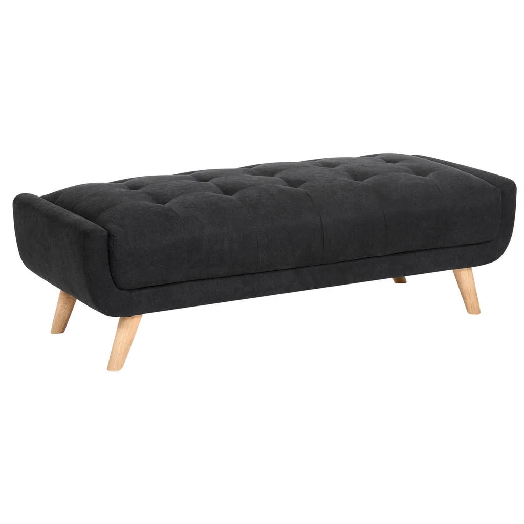 OTOMANĂ textil neagră Habo OTOMANĂ textil neagră Habo