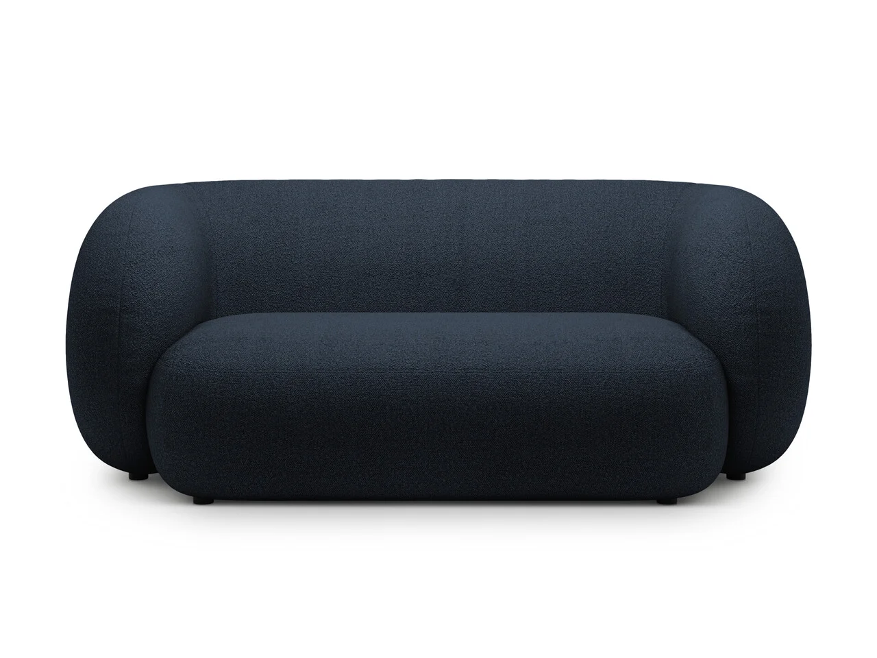 Canapea modulara 2 locuri, Kate, Micadoni Home, 183x99x76 cm, tesatura boucle, albastru inchis Canapea modulara 2 locuri, Kate, Micadoni Home, 183x99x76 cm, tesatura boucle, albastru inchis