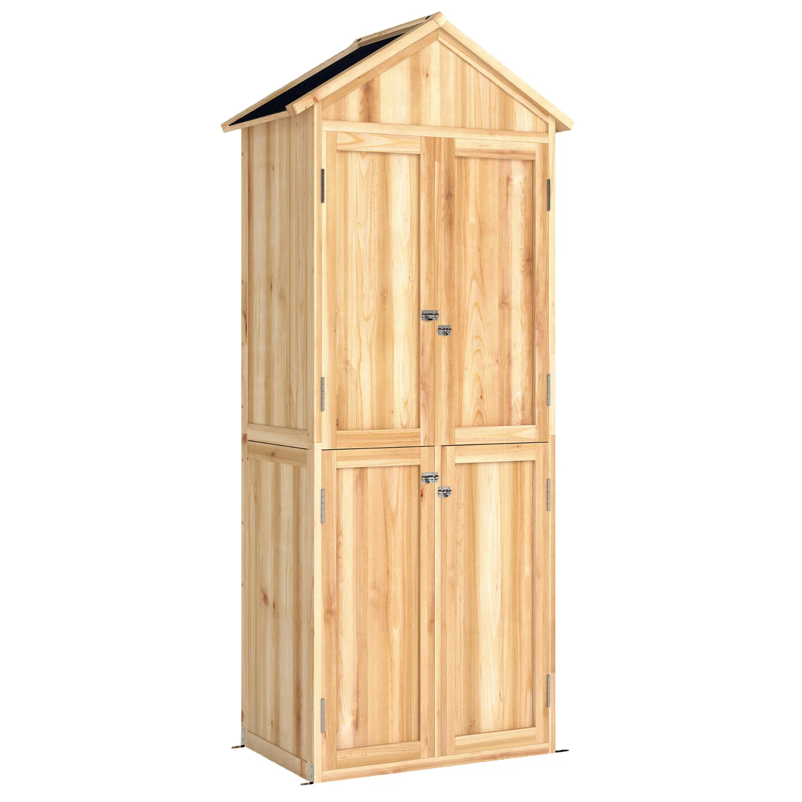 Outsunny Dulap de Exterior pentru Unelte cu Rafturi Detașabile | Aosom Romania Outsunny Dulap de Exterior pentru Unelte cu Rafturi Detașabile | Aosom Romania