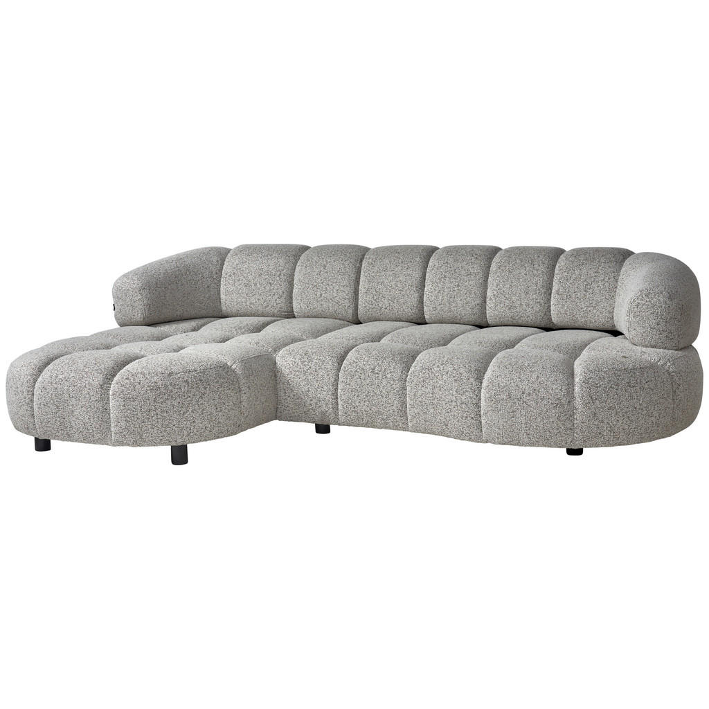 Colțar Cu Functie Electrica, textil, grej, 284/183 cm