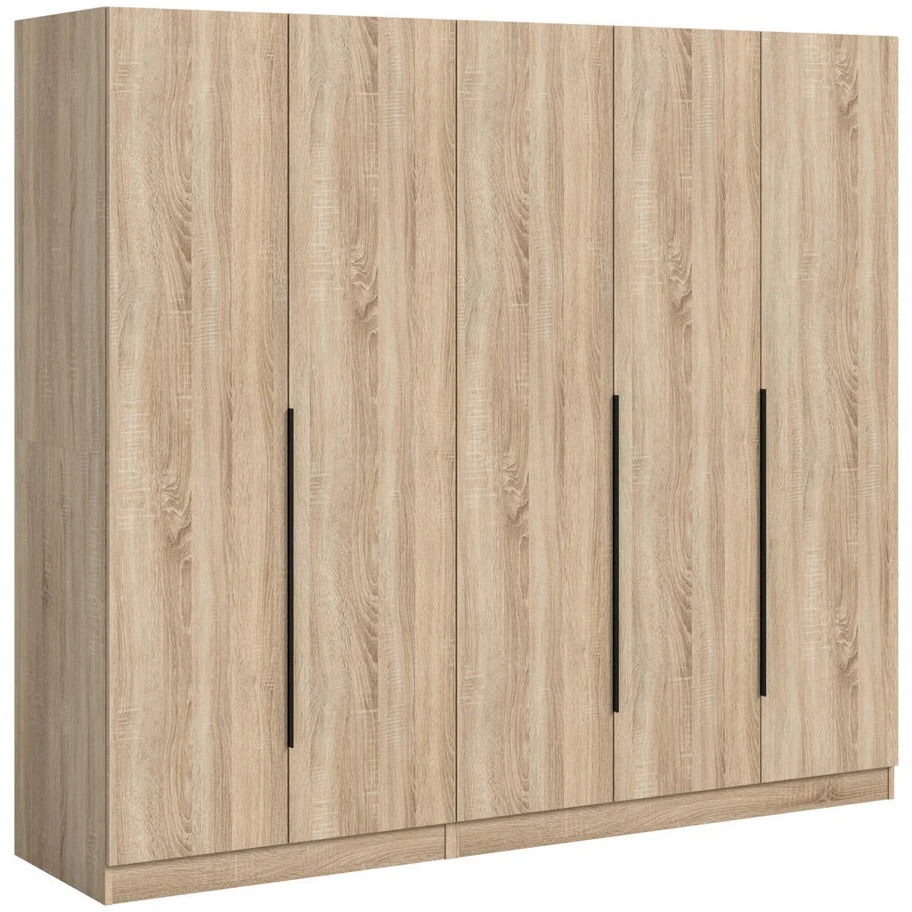 Dulap Cu Uși Rotative, 200/181/52 cm, stejar Sonoma Dulap Cu Uși Rotative, 200/181/52 cm, stejar Sonoma