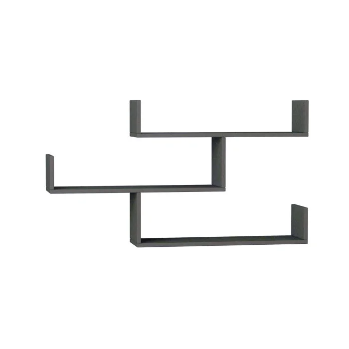 Raft suspendat TIBET, antracit, 120x22x67 cm