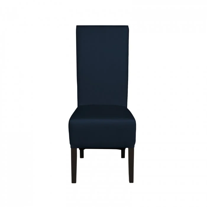 Scaun living VANESSA, picioare lemn wenge, piele ecologica albastru, 47x60x110 cm Scaun living VANESSA, picioare lemn wenge, piele ecologica albastru, 47x60x110 cm