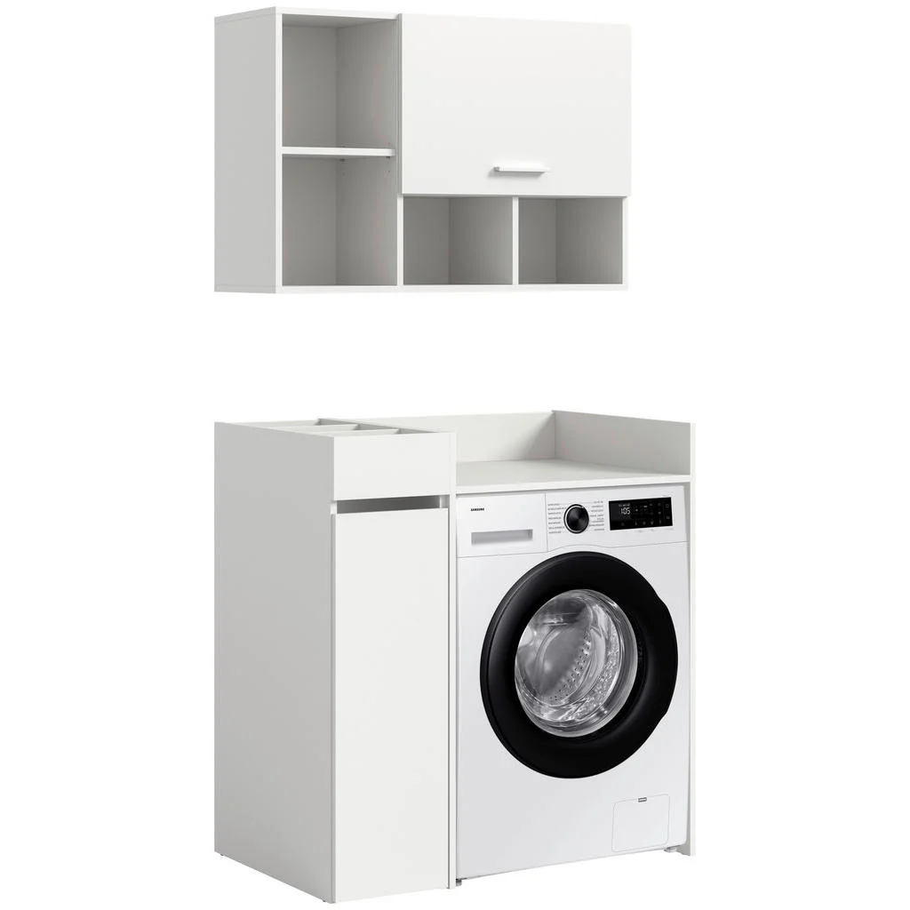 Dulap Pentru Mașina De Spălat 95/195/60 cm Dulap Pentru Mașina De Spălat 95/195/60 cm
