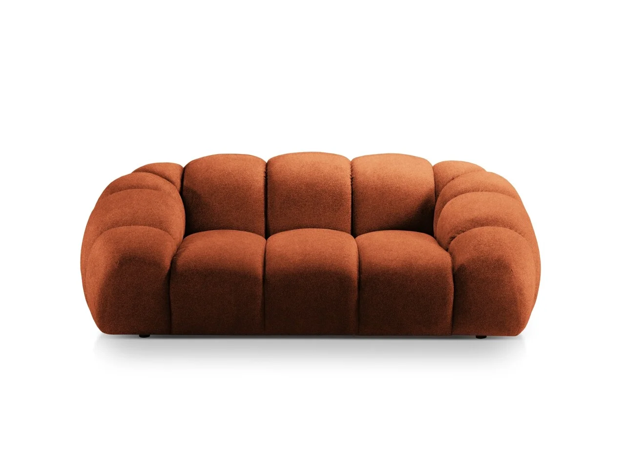 Canapea 2 locuri, Diana-192, Micadoni Home, 214x114x72 cm, catifea structurata, teracota Canapea 2 locuri, Diana-192, Micadoni Home, 214x114x72 cm, catifea structurata, teracota