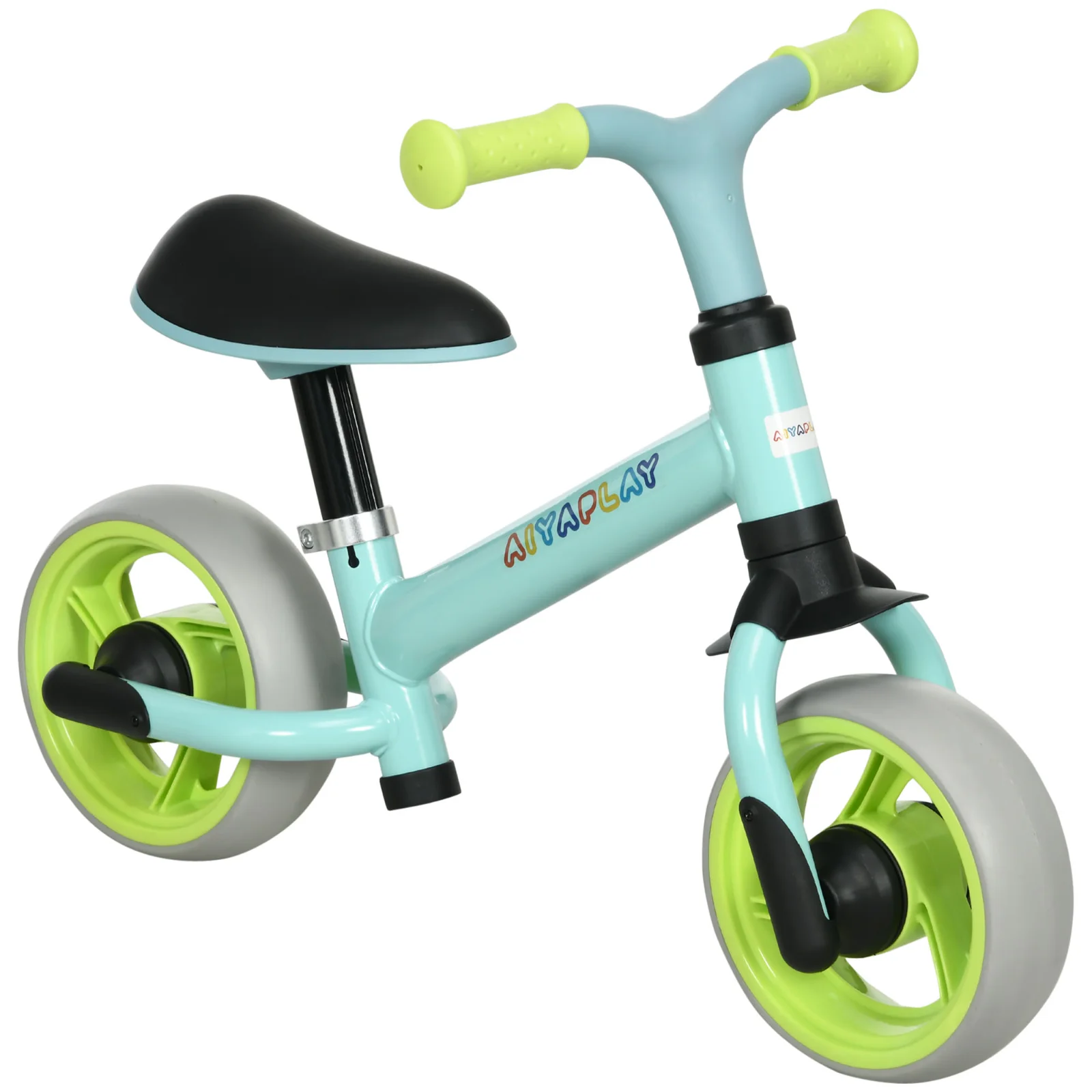 AIYAPLAY Bicicletă fără Pedale pentru Copii. Bicicletă pentru Copii cu Șa Reglabilă și Roți EVA, 66.5x34x47 cm, Multicolor | Aosom Romania AIYAPLAY Bicicletă fără Pedale pentru Copii. Bicicletă pentru Copii cu Șa Reglabilă și Roți EVA, 66.5x34x47 cm, Multicolor | Aosom Romania