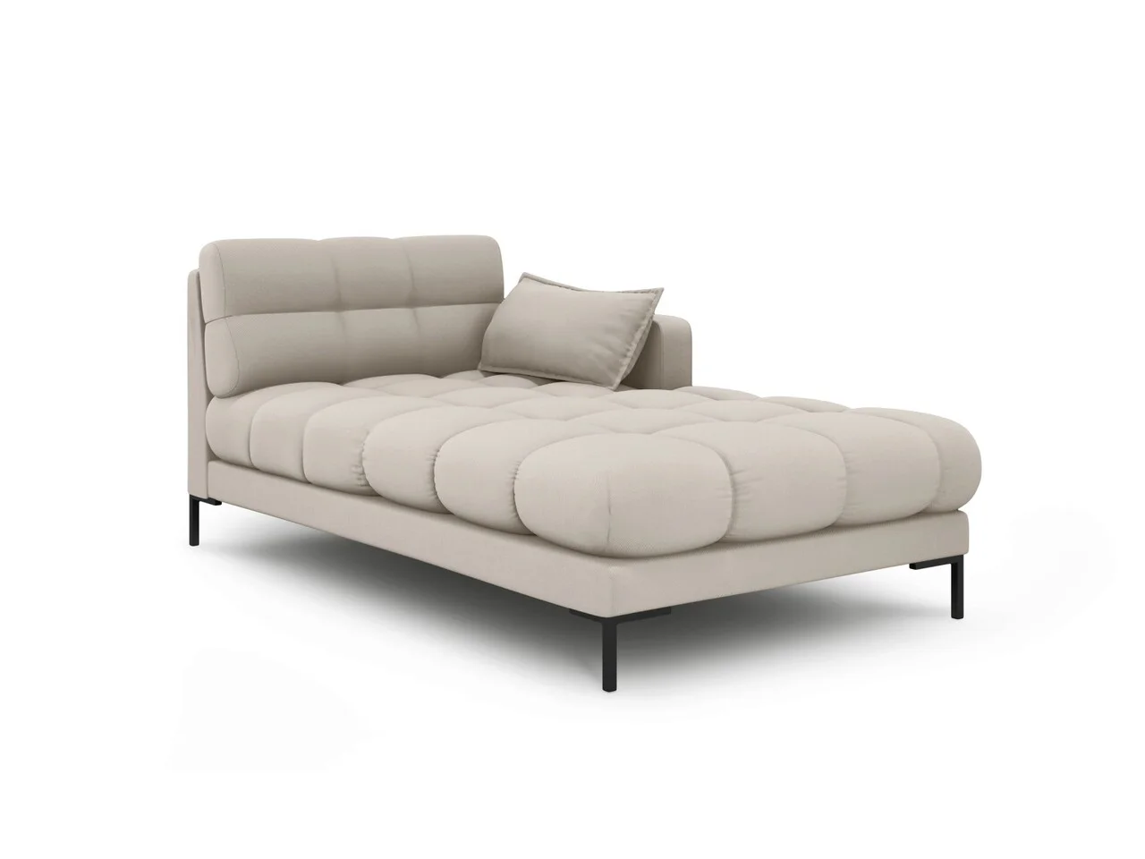 Sezlong living dreapta 1 loc, Mamaia, Micadoni Home, BL, 185x102x75 cm, tesatura tip twill, bej Sezlong living dreapta 1 loc, Mamaia, Micadoni Home, BL, 185x102x75 cm, tesatura tip twill, bej