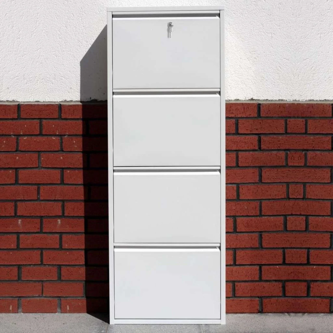 Pantofar, Hanah Home, Garda 4, 50x137x15 cm, Metal, Alb Pantofar, Hanah Home, Garda 4, 50x137x15 cm, Metal, Alb