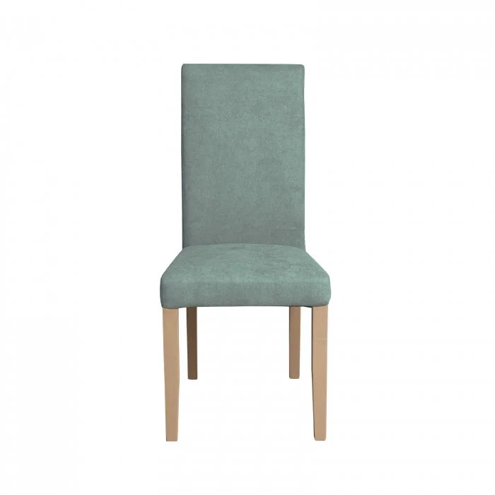 Scaun living TEO, picioare lemn natur, stofa mint, 46x60x98 cm Scaun living TEO, picioare lemn natur, stofa mint, 46x60x98 cm