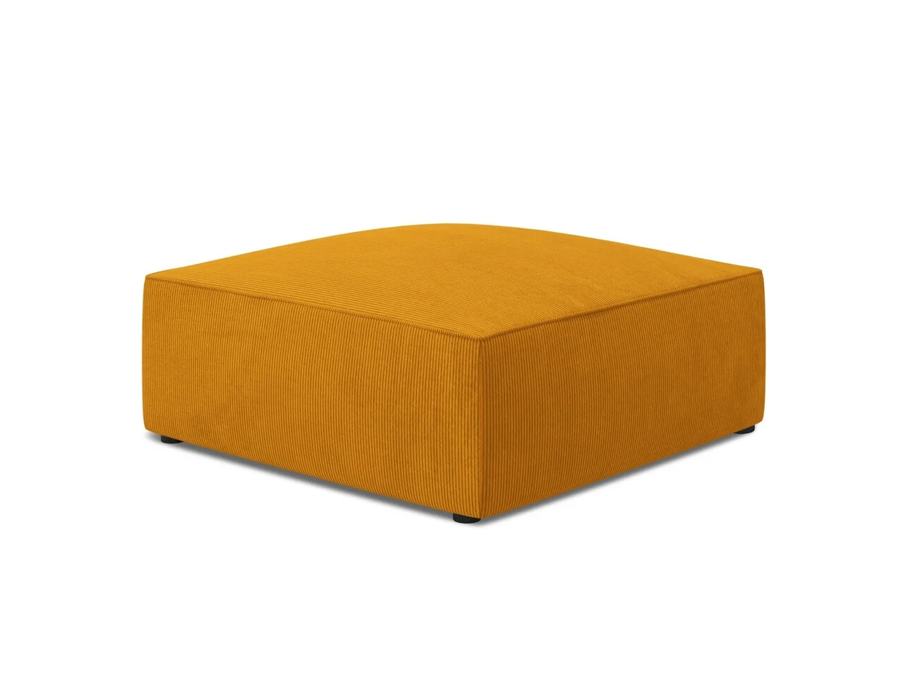 Taburet, Ruby, Micadoni Home, BL, 93x93x40 cm, velur, galben Taburet, Ruby, Micadoni Home, BL, 93x93x40 cm, velur, galben