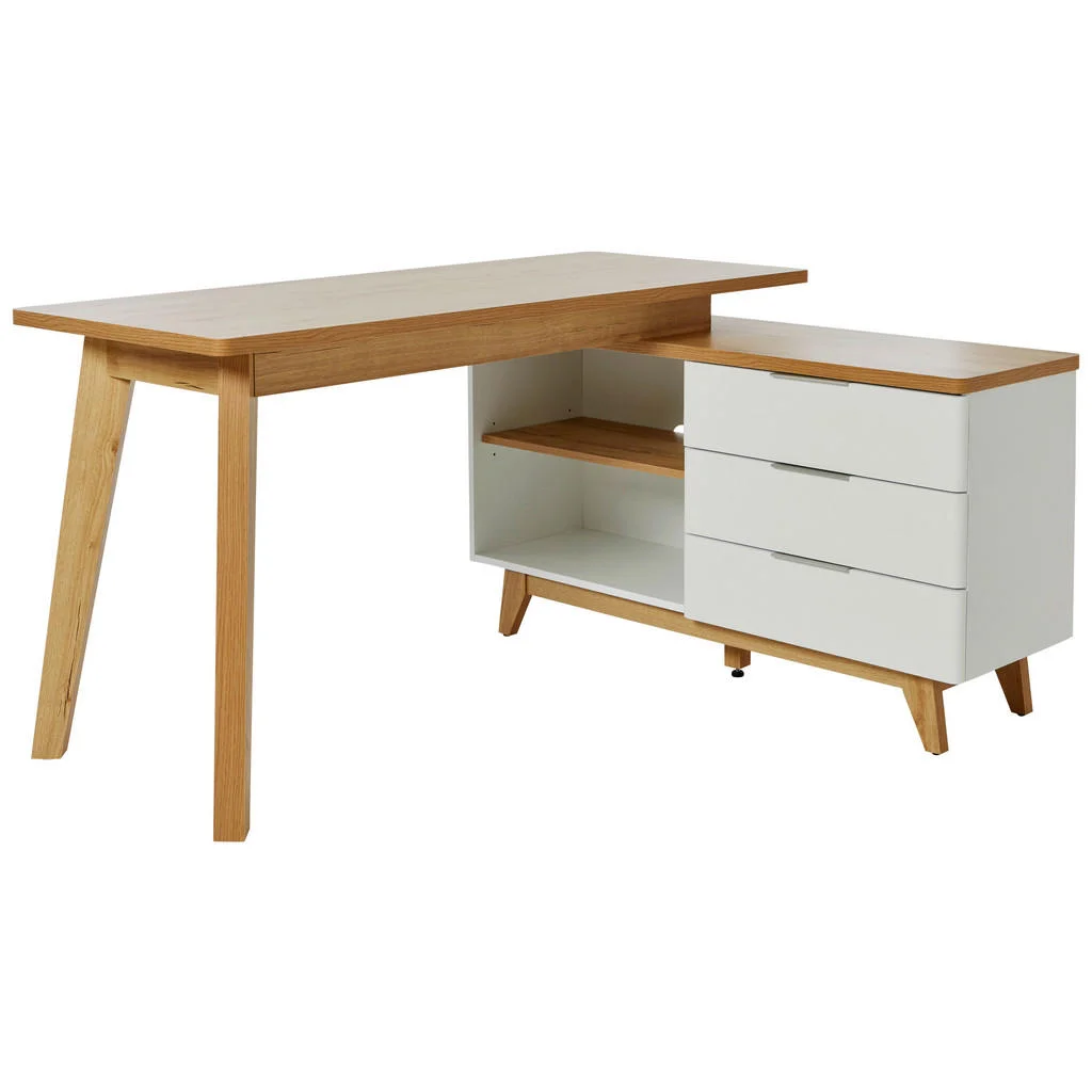 Birou Pe Colț, 140/118/76 cm, material pe bază de lemn Birou Pe Colț, 140/118/76 cm, material pe bază de lemn