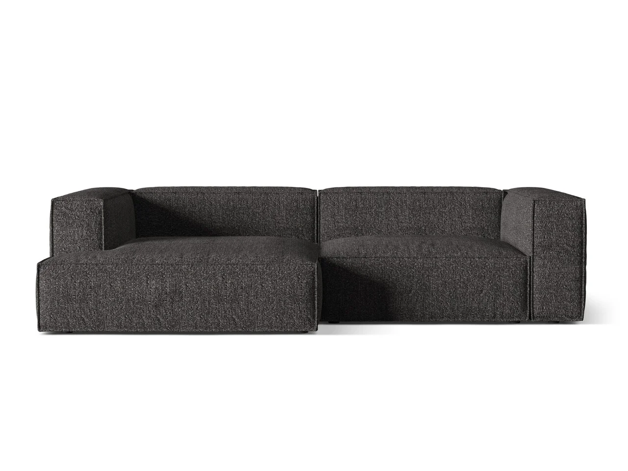 Coltar modular stanga 4 locuri, Nuria-260, Micadoni Home, 292x147x72 cm, tesatura boucle, antracit Coltar modular stanga 4 locuri, Nuria-260, Micadoni Home, 292x147x72 cm, tesatura boucle, antracit