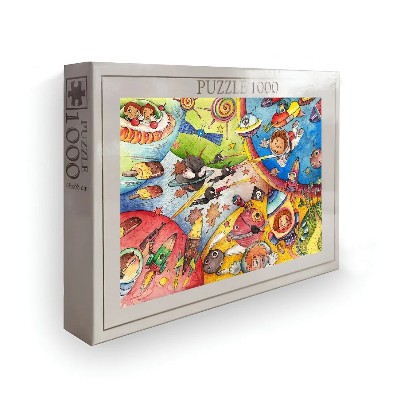 Puzzle, Wallxpert, PZL_0137_1000, Multicolor Puzzle, Wallxpert, PZL_0137_1000, Multicolor