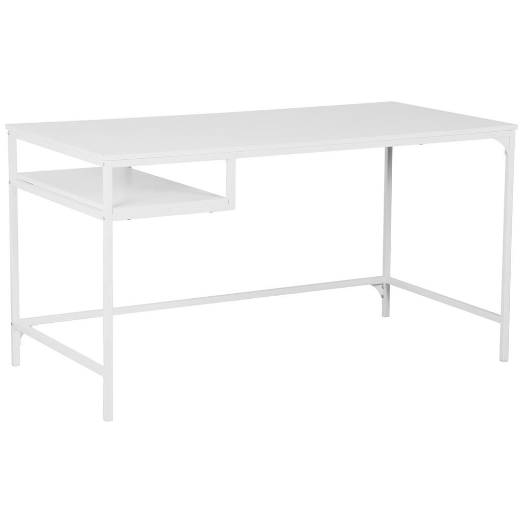 Birou, 140/70/75 cm, metal, material pe bază de lemn Birou, 140/70/75 cm, metal, material pe bază de lemn