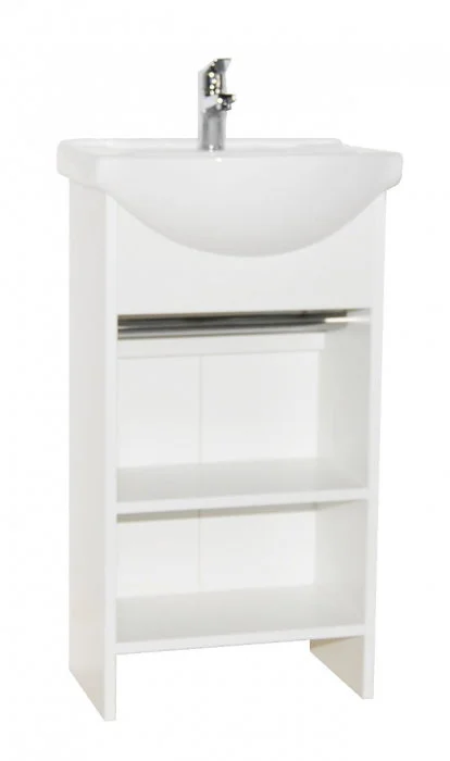 Set Baza si Lavoar seria 105, 45 cm, alb Set Baza si Lavoar seria 105, 45 cm, alb