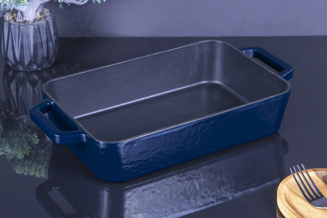 Tava de copt Berlinger Haus, Strong Mold, 30x20 cm, 3 L, fonta, blue Tava de copt Berlinger Haus, Strong Mold, 30x20 cm, 3 L, fonta, blue